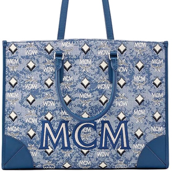 MCM Monogram Tote - Picture 7 of 9